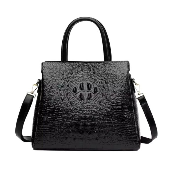 sac bandoulière femme cuir crocodile