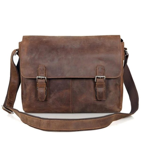 sac besace en cuir homme