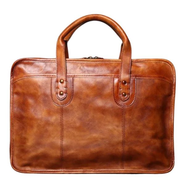sac homme cuir vieilli