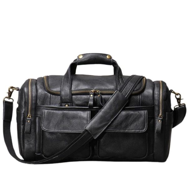 Sac de voyage en cuir pour homme