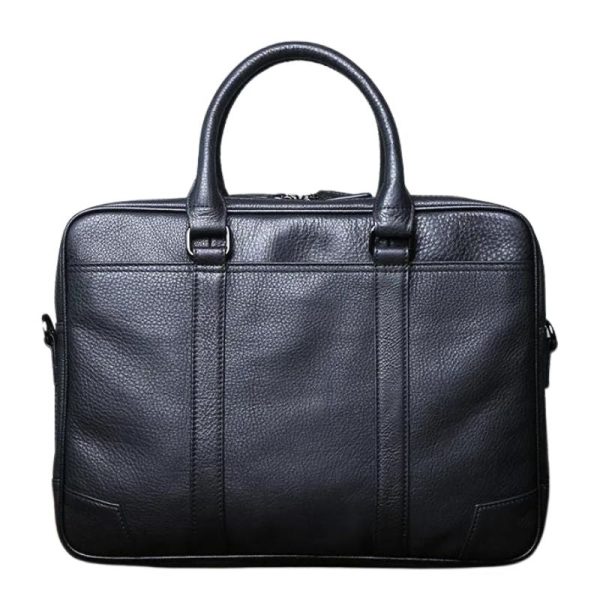 Sac Business Homme en Cuir Noir