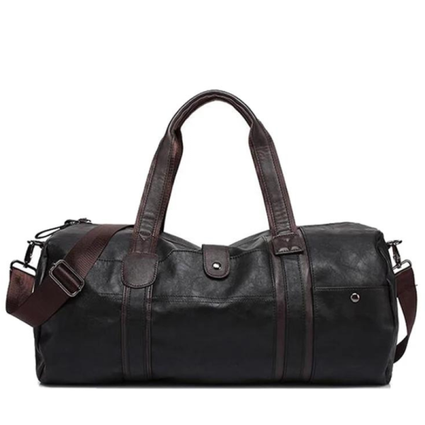 Sac Polochon en cuir synthétique