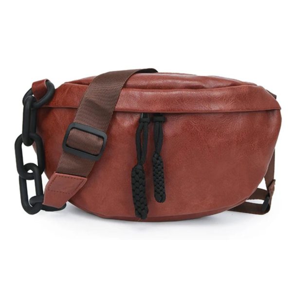 sac banane cuir femme moderne