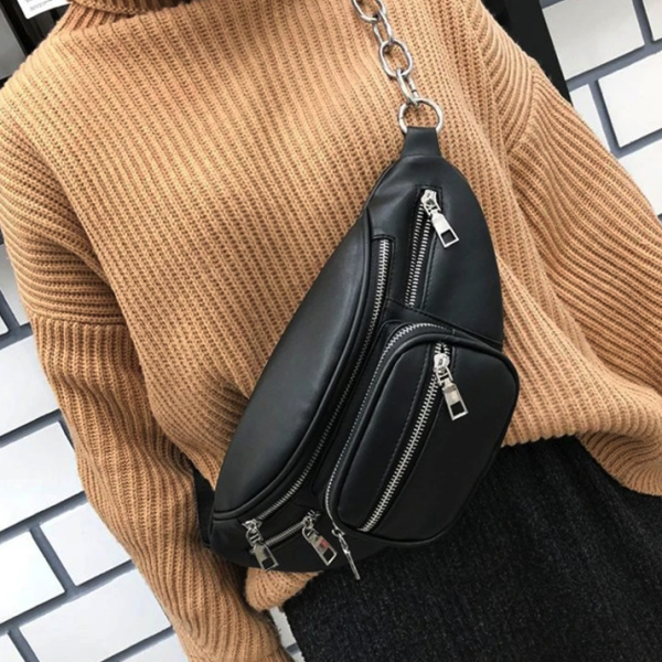 sac banane cuir homme femme