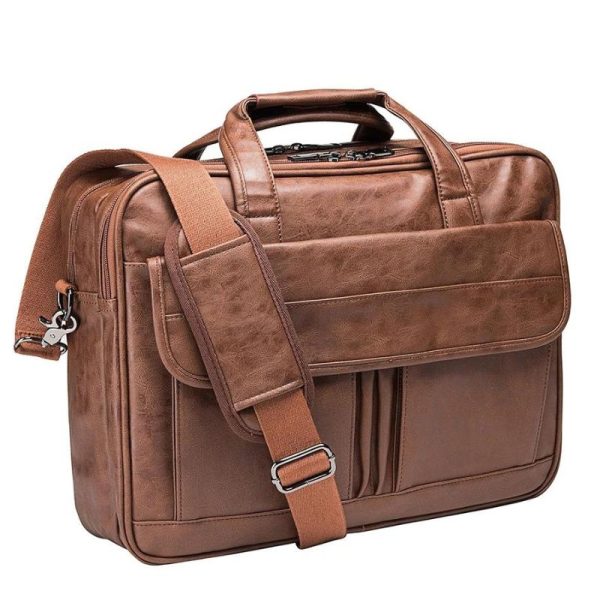 sac fourre-tout marron