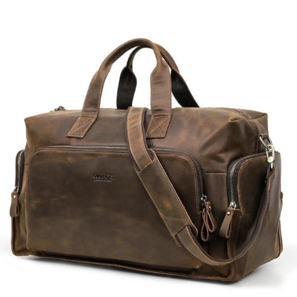 sac voyage cuir homme