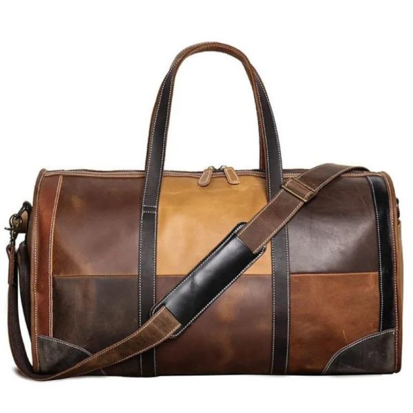 sac cuir homme luxe marron