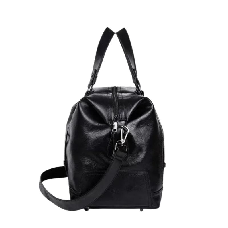 sac élégant noir simili cuir