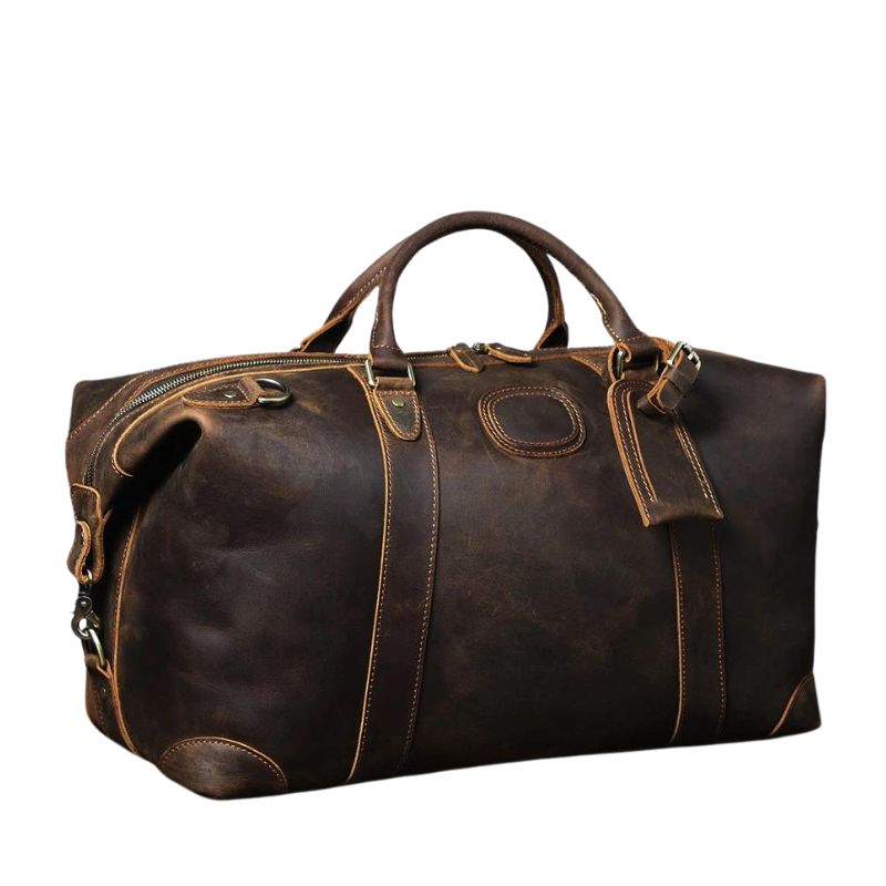 sac de voyage chic en cuir
