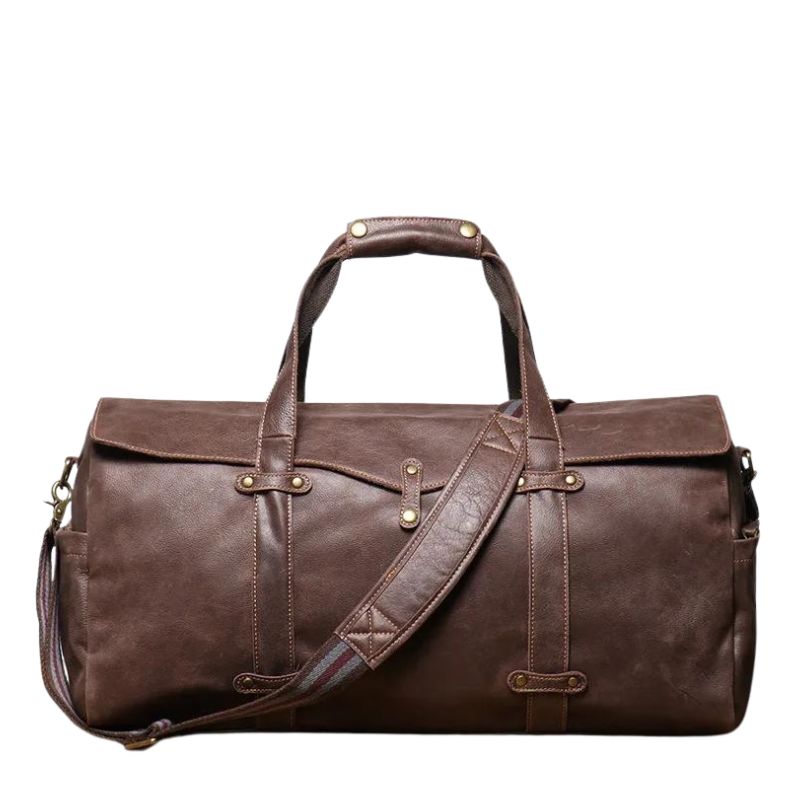 sac polochon cuir élégant