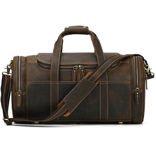 sac en cuir de voyage pour homme