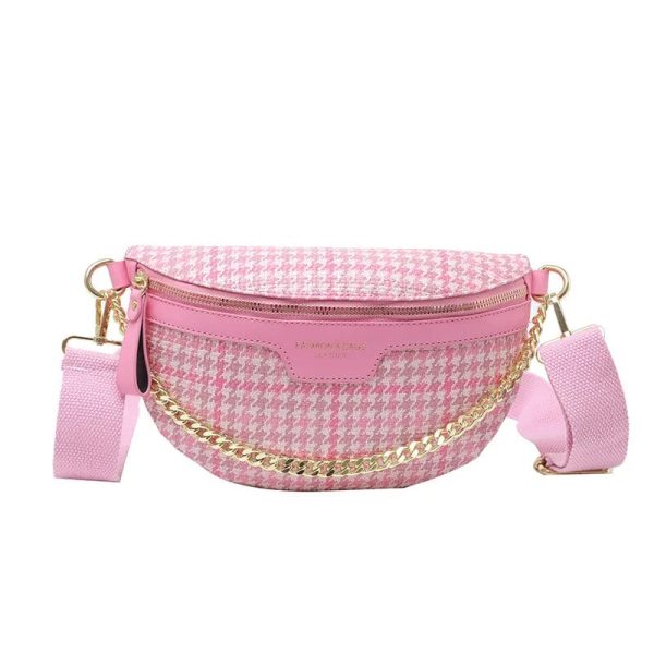 sac banane chic rose gold