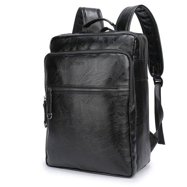 sac à dos cuir homme noir