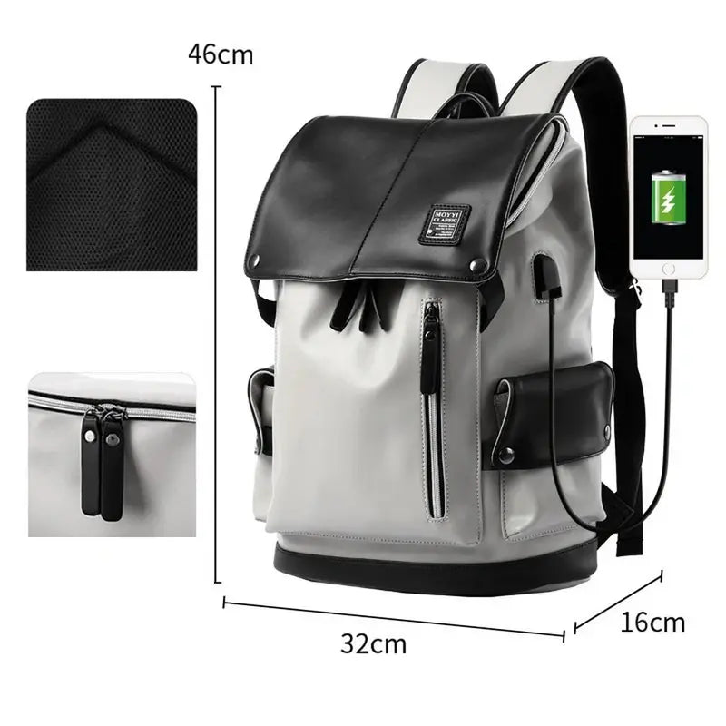 sac à dos avec port USB