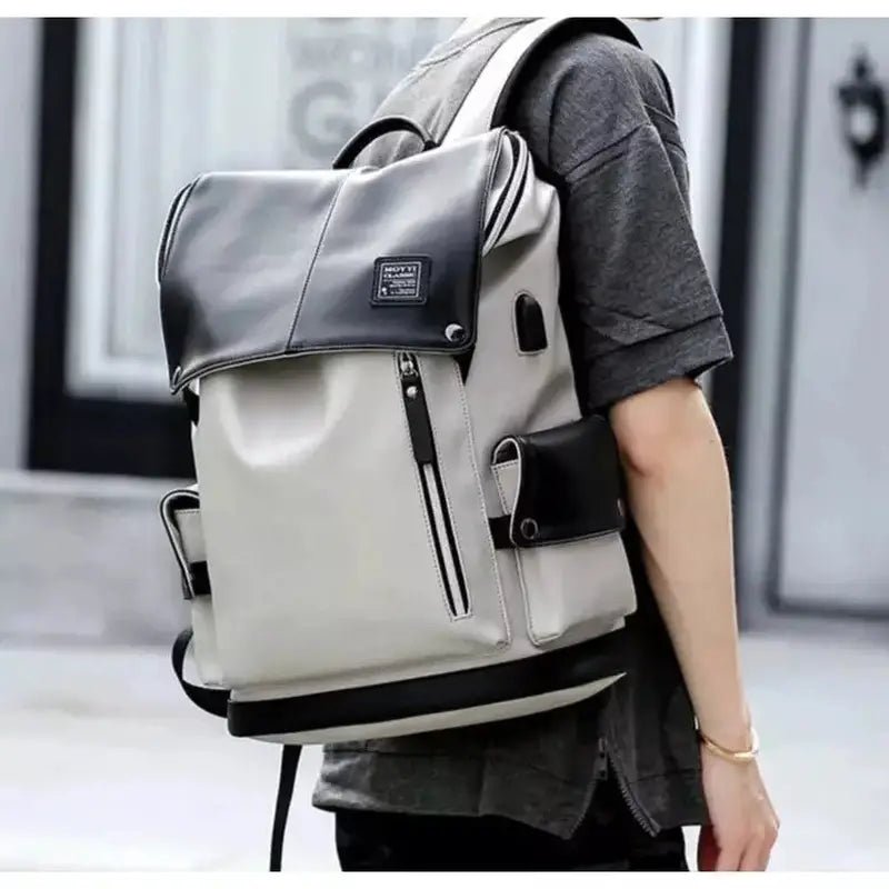 sac cuir homme élégant