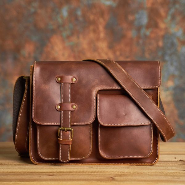 sac bandoulière homme cuir Ethan