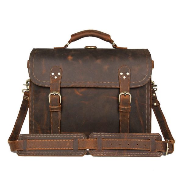 sac de voyage ancien cuir