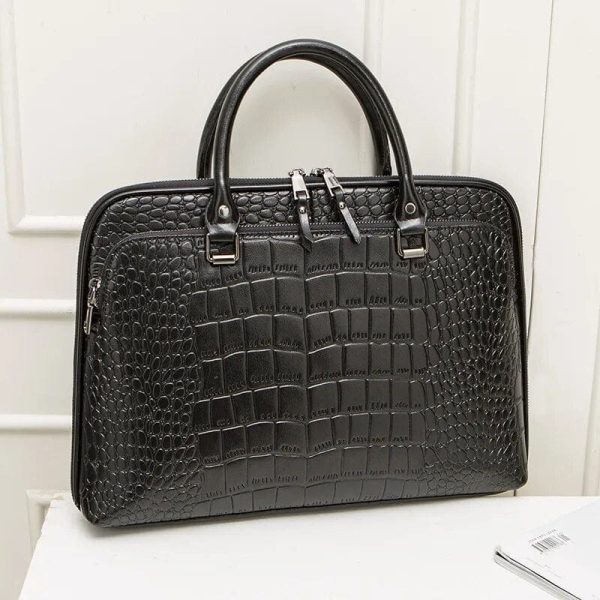 Sac ordinateur féminin en cuir