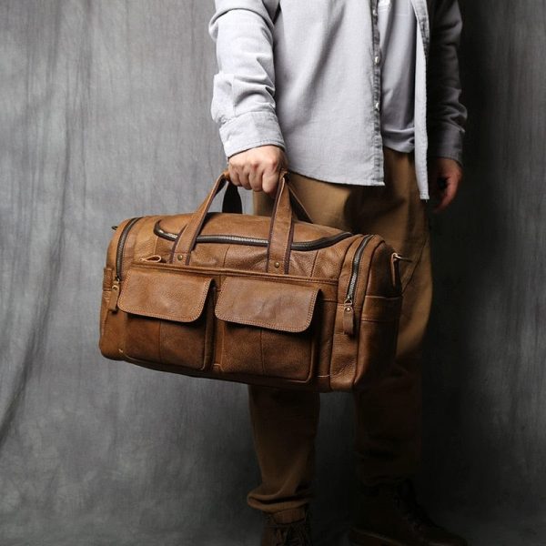 sac voyage homme cuir