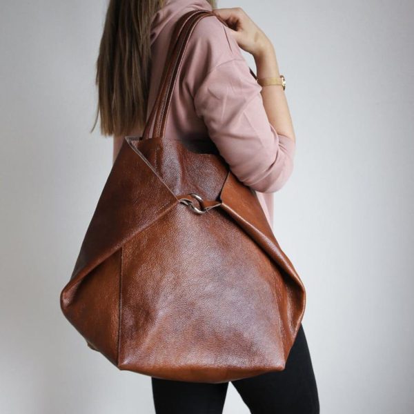 sac cabas cuir marion