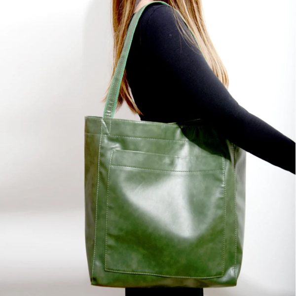 tote bag cuir sandrine