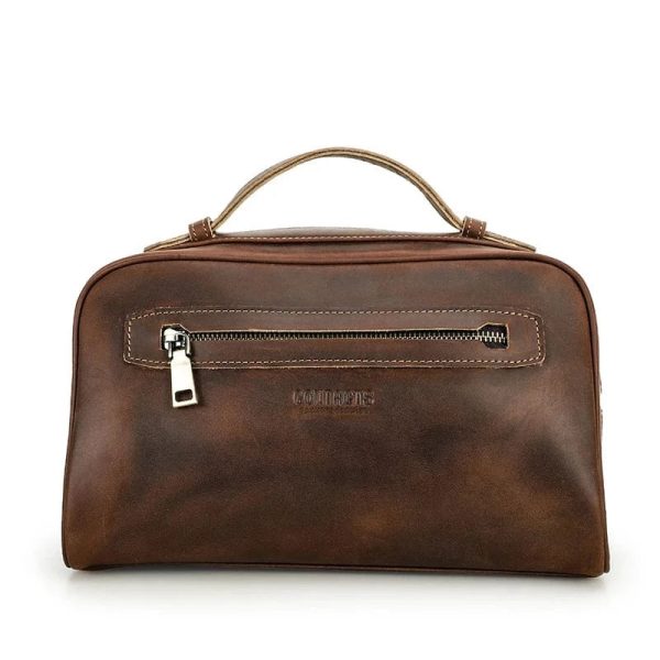 trousse de toilette homme cuir