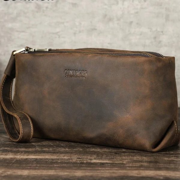 Trousse Toilette Homme en cuir